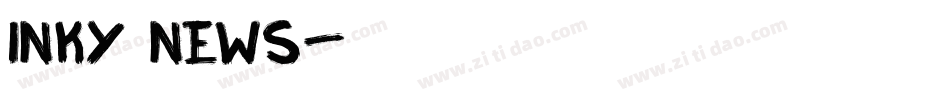 Inky News字体转换